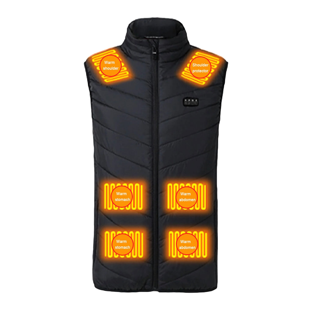 Waterproof Heated Vest with 4 in 1 Smart Controller Y443