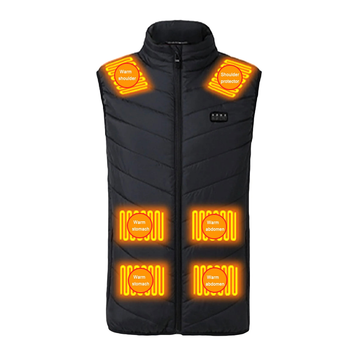 Waterproof Heated Vest with 4 in 1 Smart Controller Y443