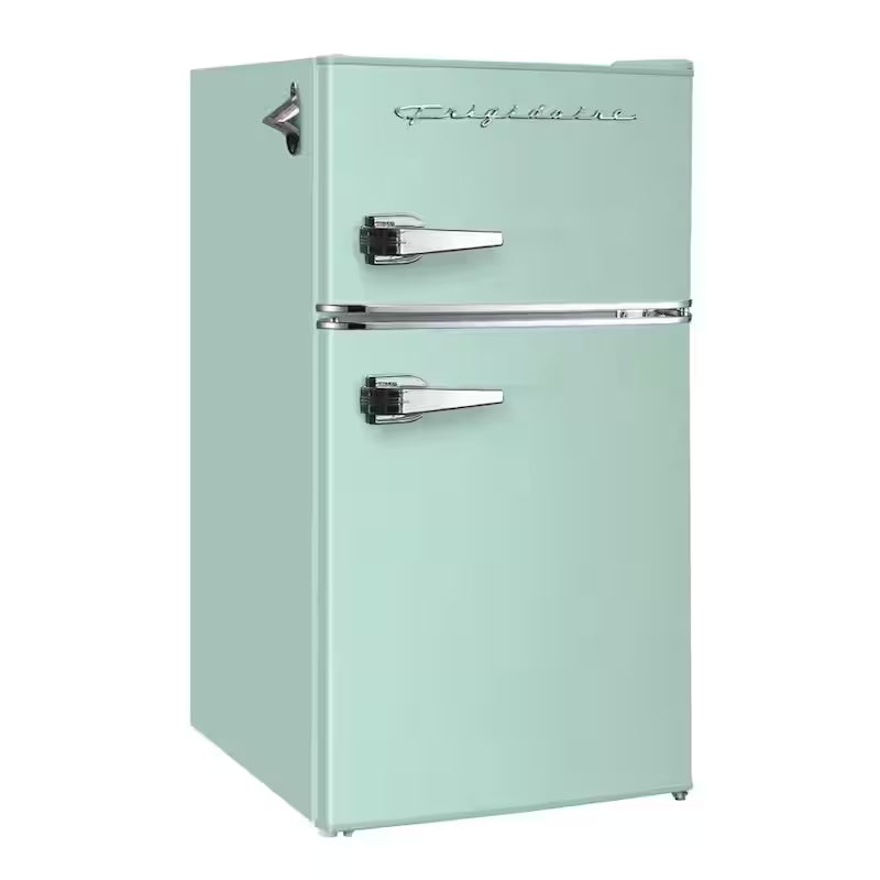 Mint 2 Door Retro Mini Fridge G7252