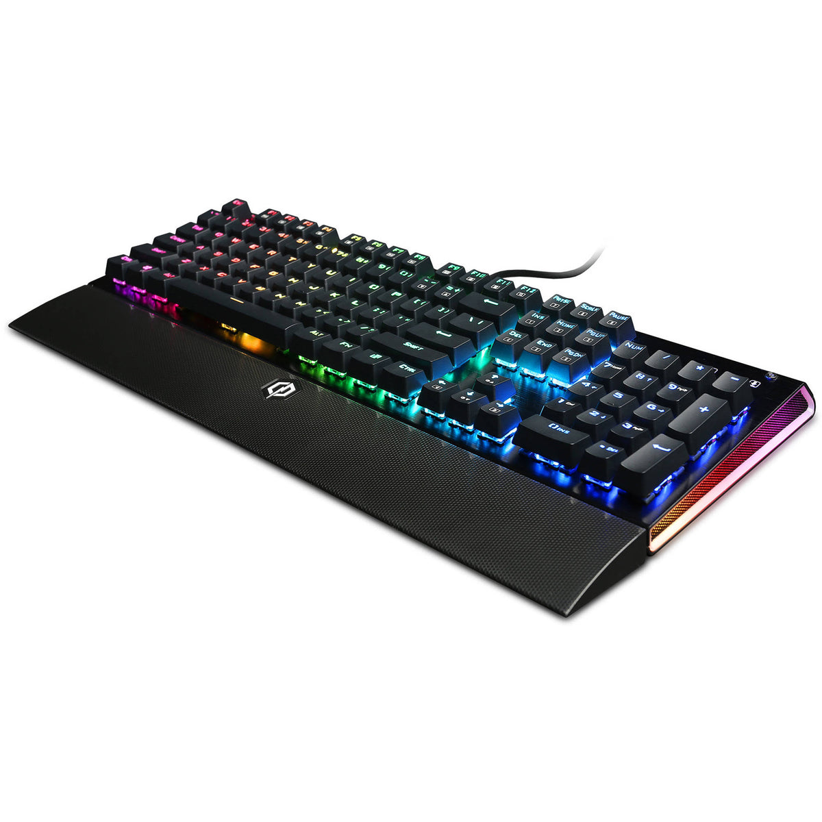 RGB Gaming Keyboard with Black Mechanical Switches C126908