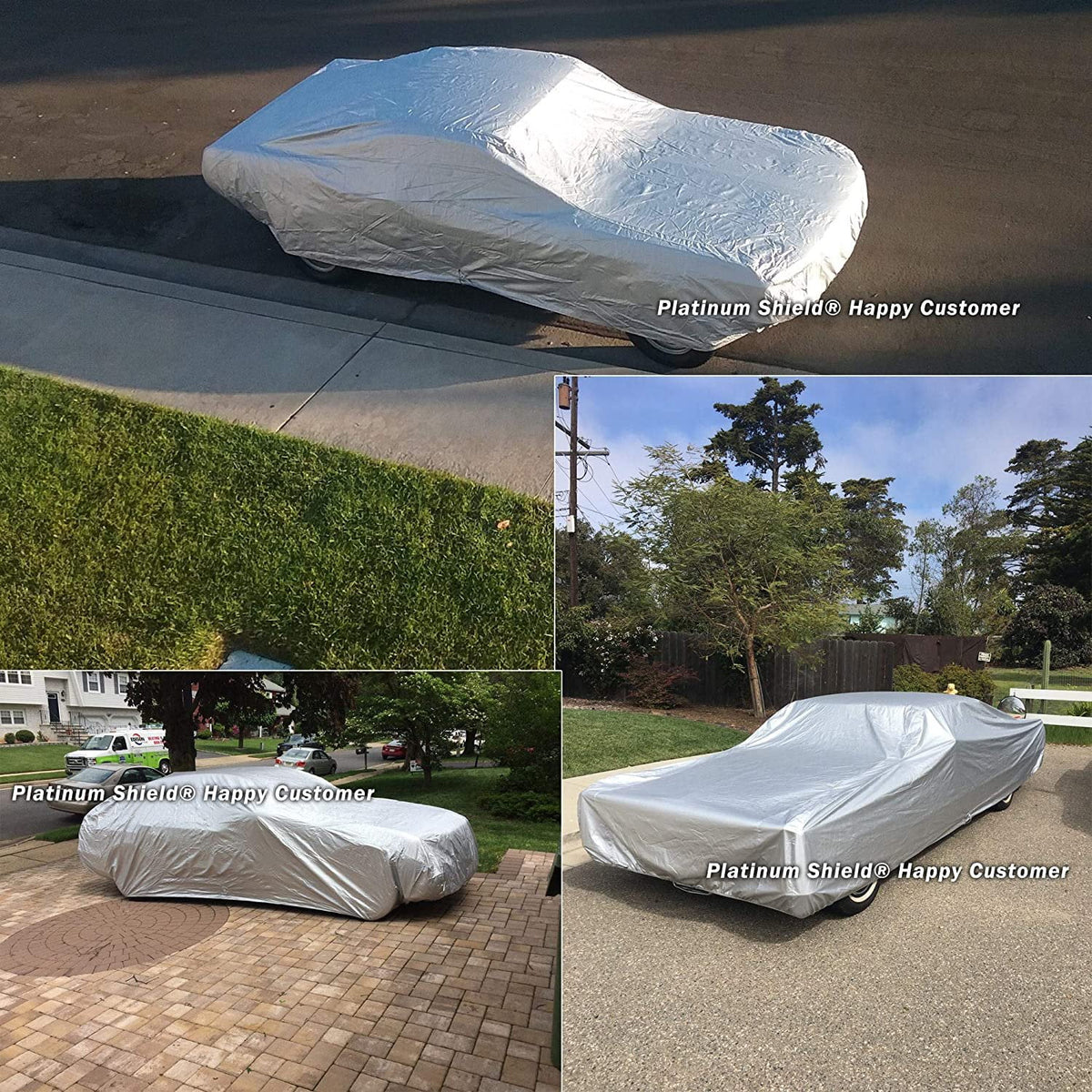 Weatherproof Car Cover with Fleece Lining Q871667