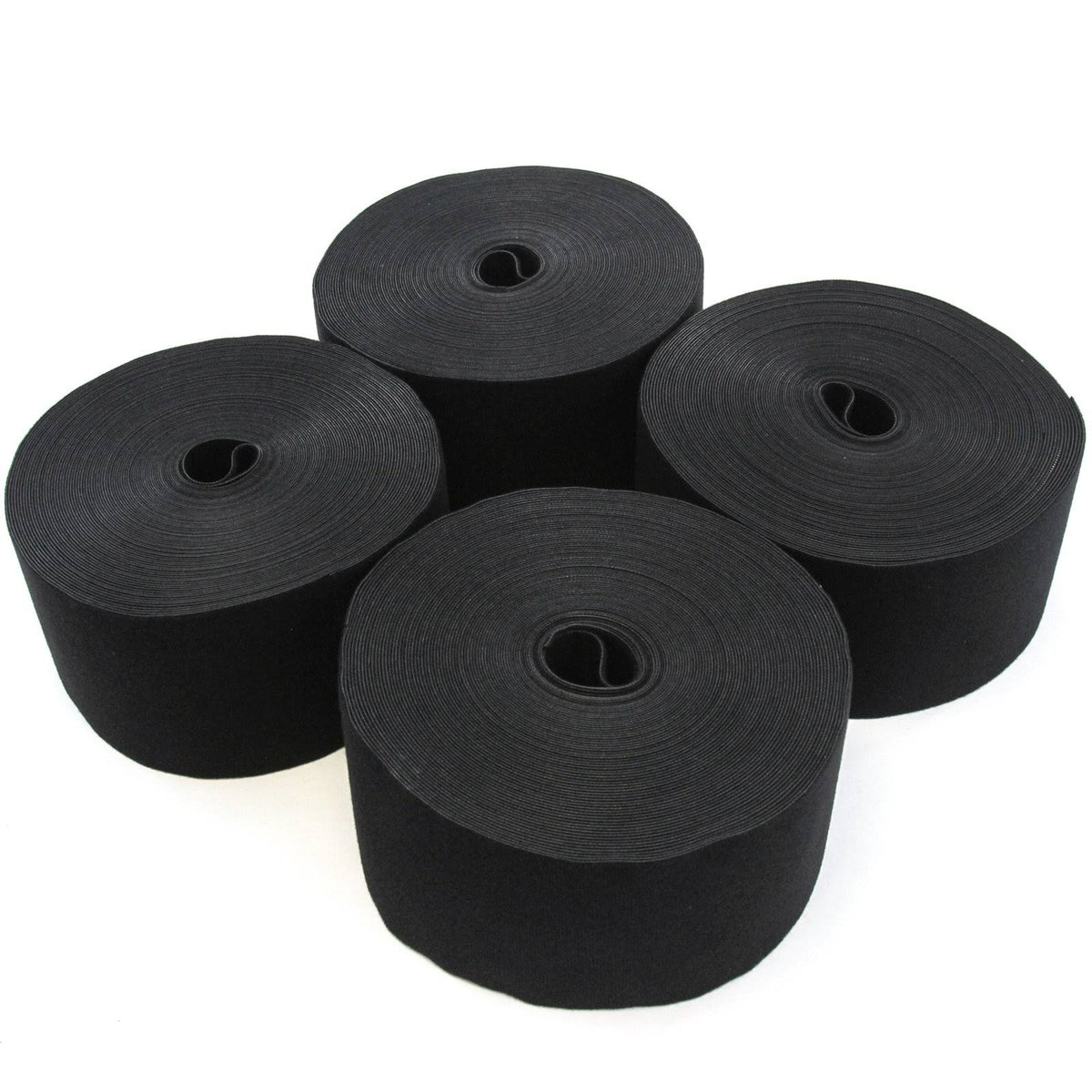 Reusable 4 inch Roll Hook & Loop Cable Fastening Tape Cord Wraps Straps F1205