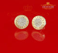 925 Sterling Silver Diamond Stud Earrings I97353