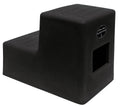 Black 2-Step Horse Mounting Block with Storage Z665512