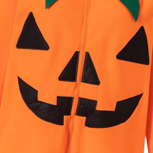 Unisex Skeleton Pumpkin Hooded Onesie A970