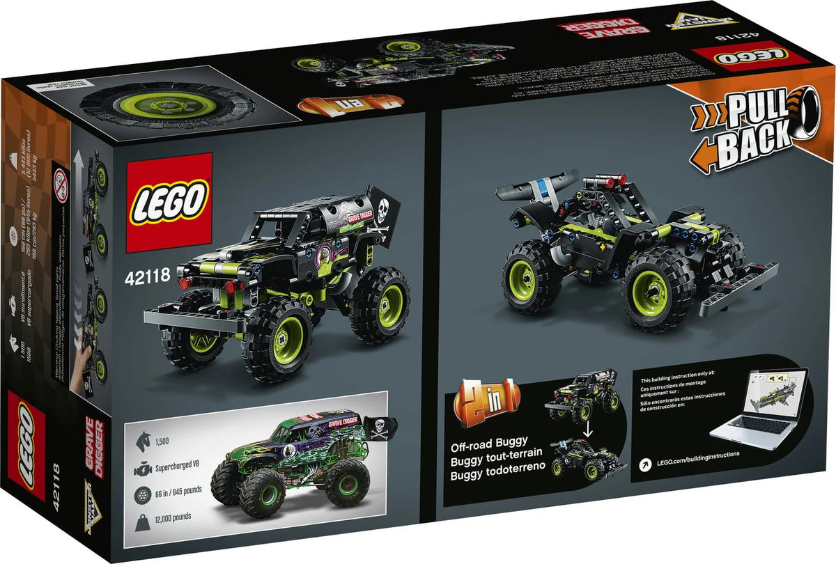 Monster Jam Grave Digger Truck Toy P49133