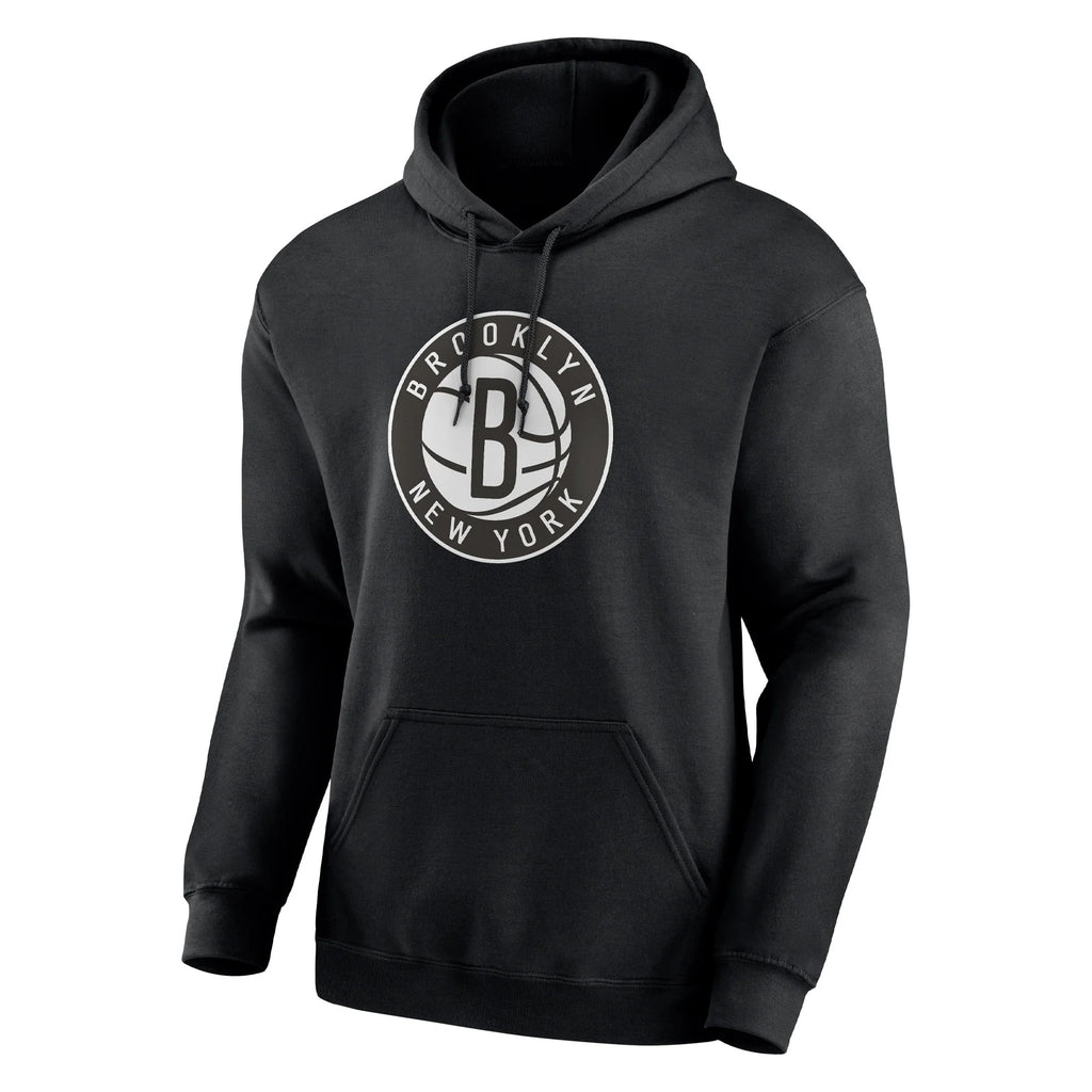 Men's Black Brooklyn Nets Pullover Hoodie F452642