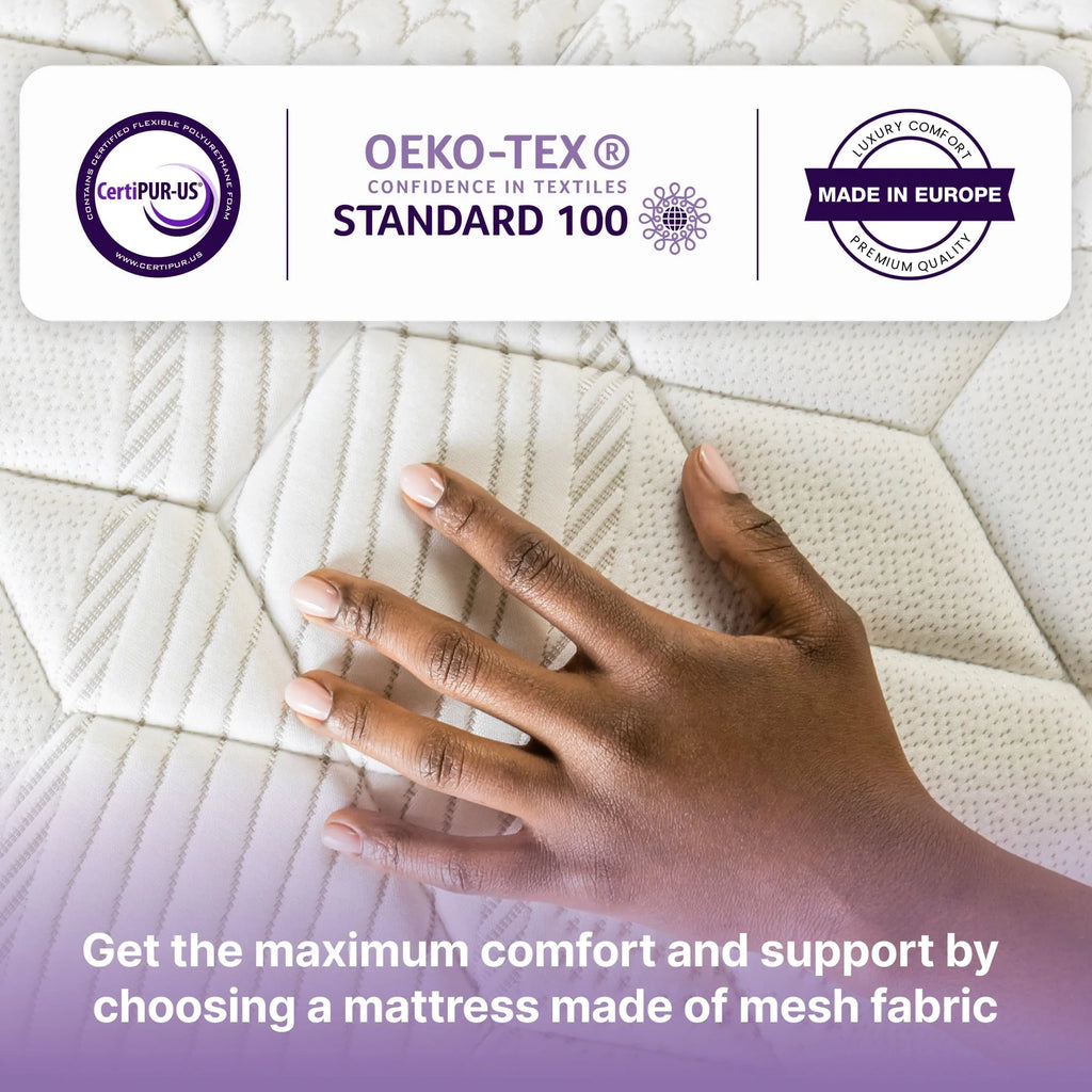 King Size Hybrid Memory Foam Pocket Spring Mattress L844