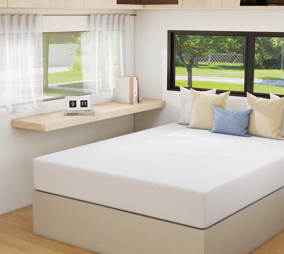 8 inch Gel Memory Foam Twin Mattress Z912574