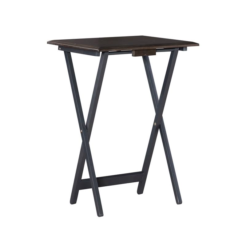 Gray Tray Table Set U530229