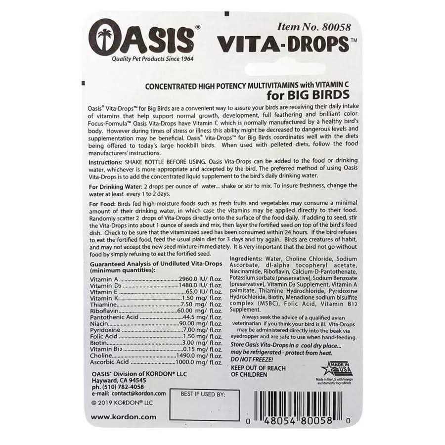 Vita-Drops for Big Birds L671