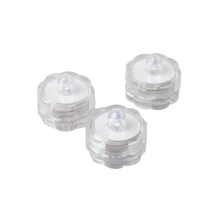 Flameless Submersible LED Tealight Candles White Set of 36 A752612