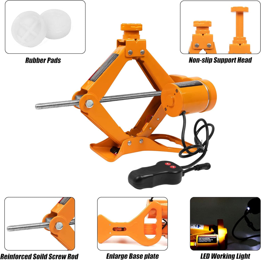 3 Ton Electric Car Jack with Electric Wrench A991