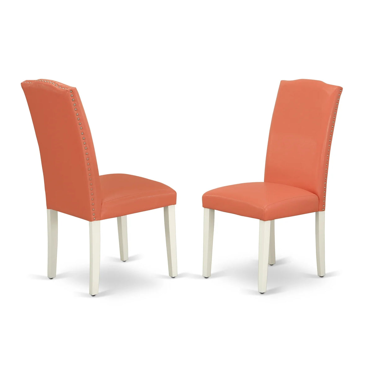 Rectangular Dinette Table with 18 In Leaf and 6 Parson Chair Q878993