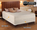 Queen Pillow Top Mattress & Box Spring Set Q620997