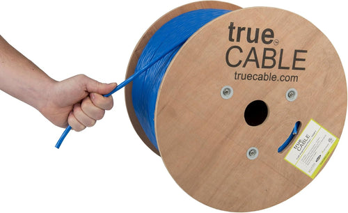 1000ft Green 23AWG 4 Pair Solid Bare Copper Bulk Ethernet Cable B145