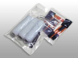 LDPE Lay Flat Poly Bag, 4 mil, Pk1000 E525704