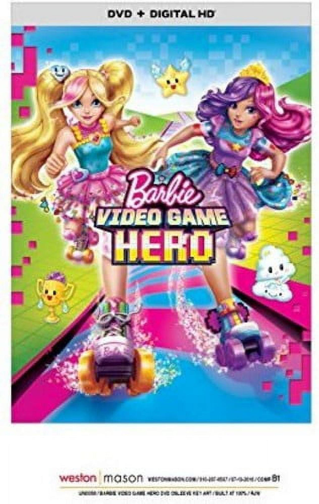 Barbie: Video Game Hero DVD + Digital Copy W451