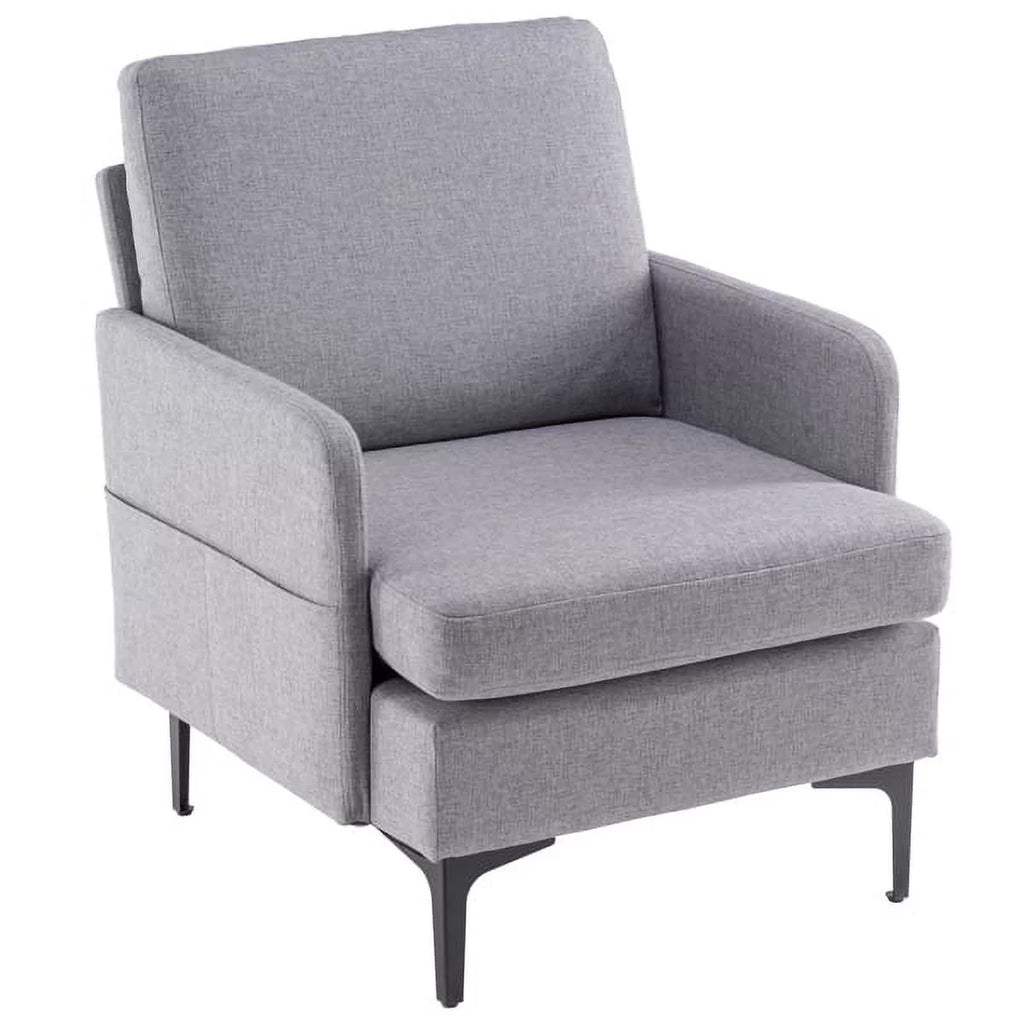 Light Grey Lounge Chair U269