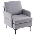 Light Grey Lounge Chair U269