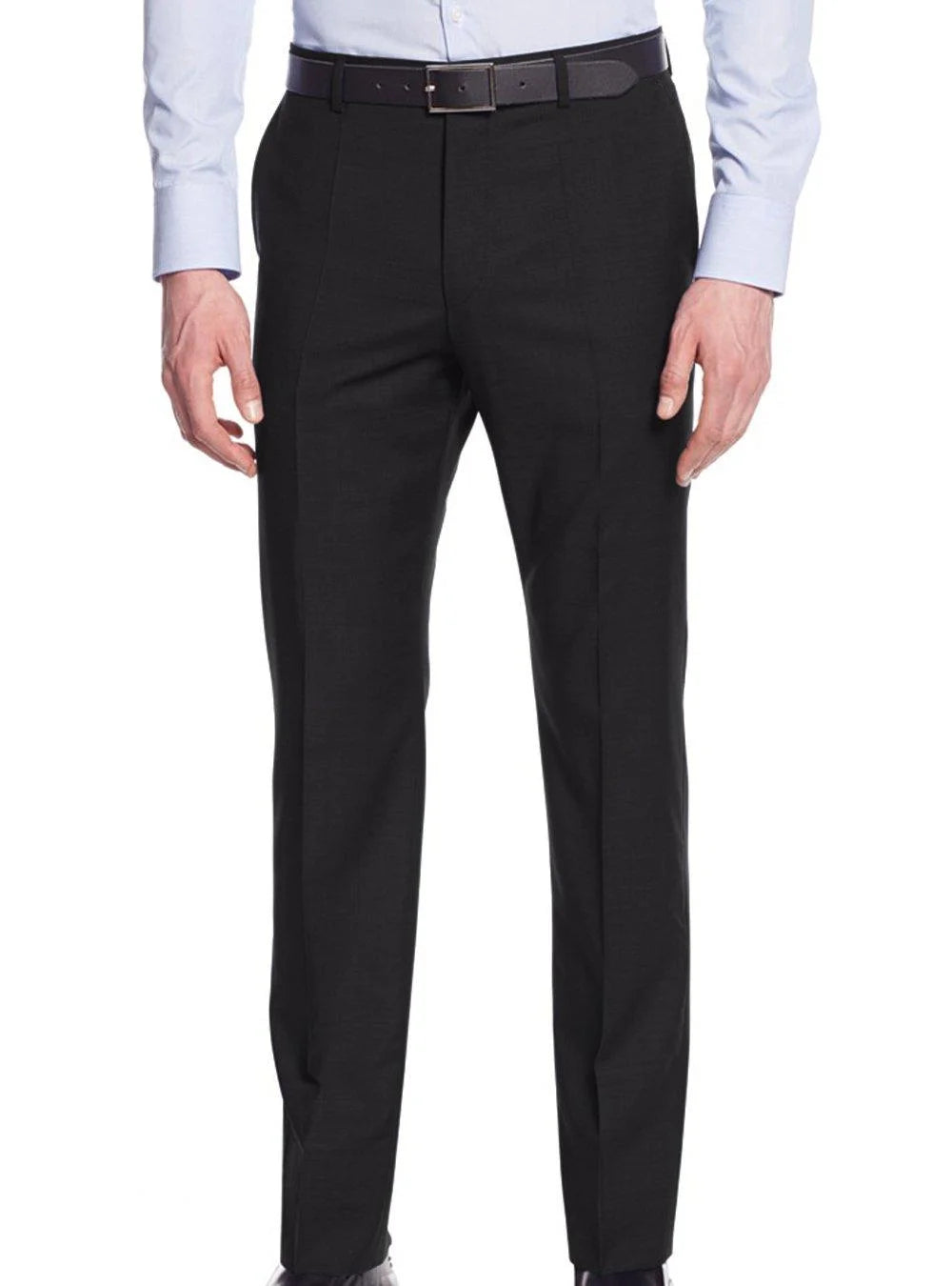 Black Two Button Men's Suit Jacket T232936