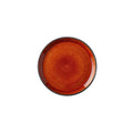 Stoneware Plate 17cm Black, Amber O4628