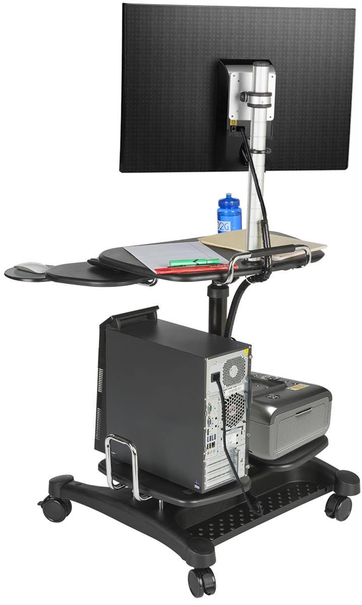 Heavy Duty Mobile LCD/LED AV Cart H95487