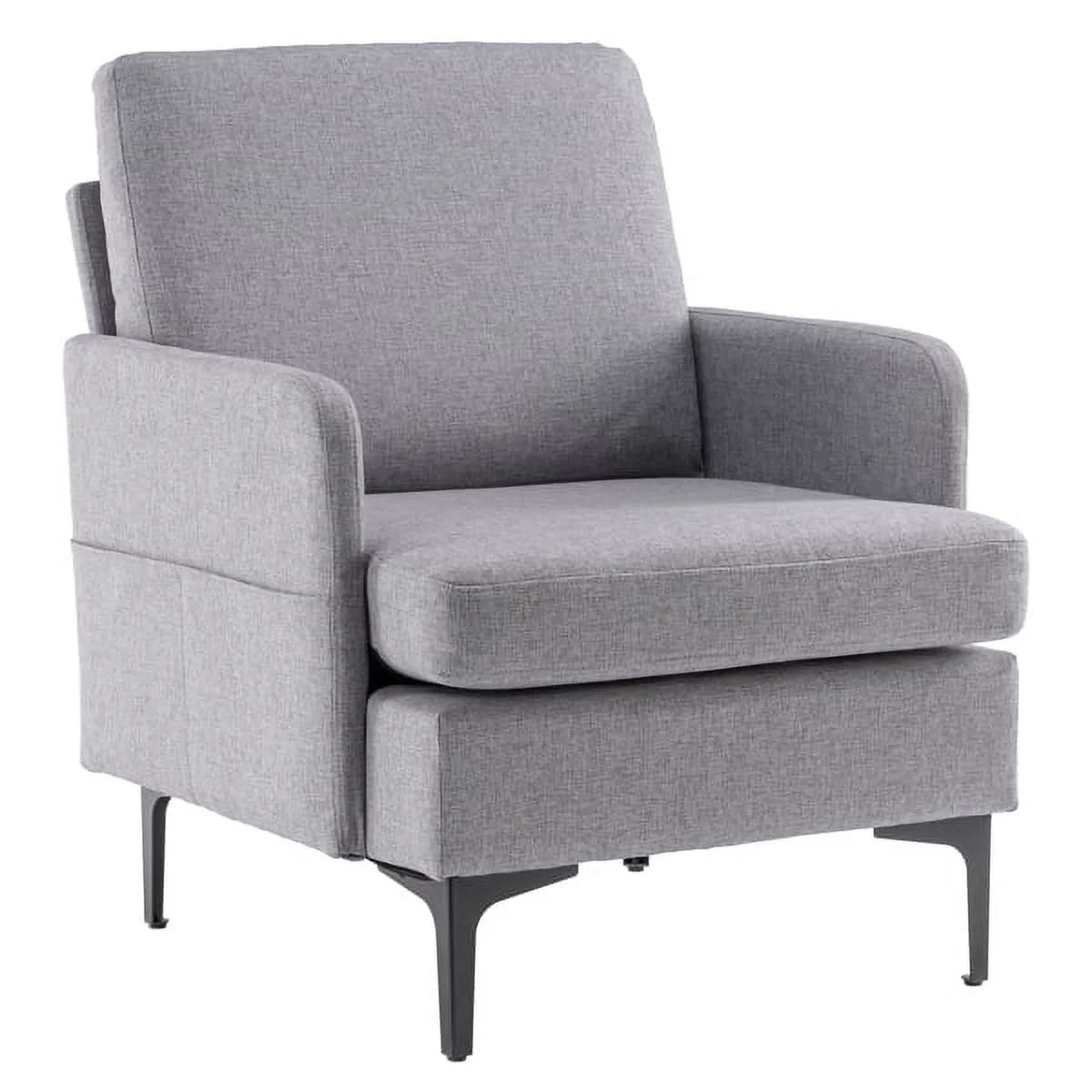 Light Grey Lounge Chair U269