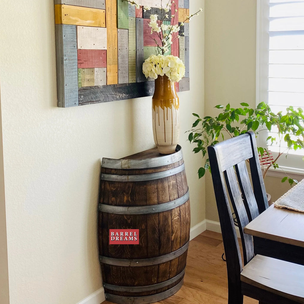 1/2 Cut Wine Barrel T633626