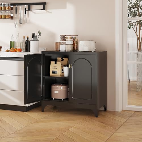 75" Tall White Metal Storage Cabinet with 4 Shelves W2089