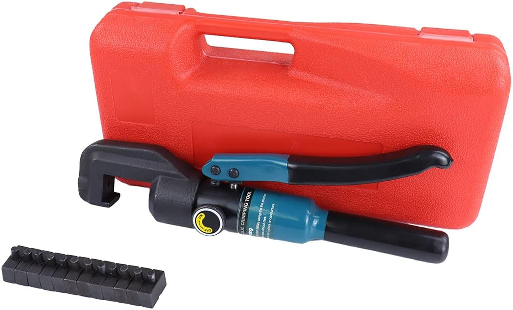 Hydraulic Wire Cable Crimping Tool with 9 Pairs Dies M6520