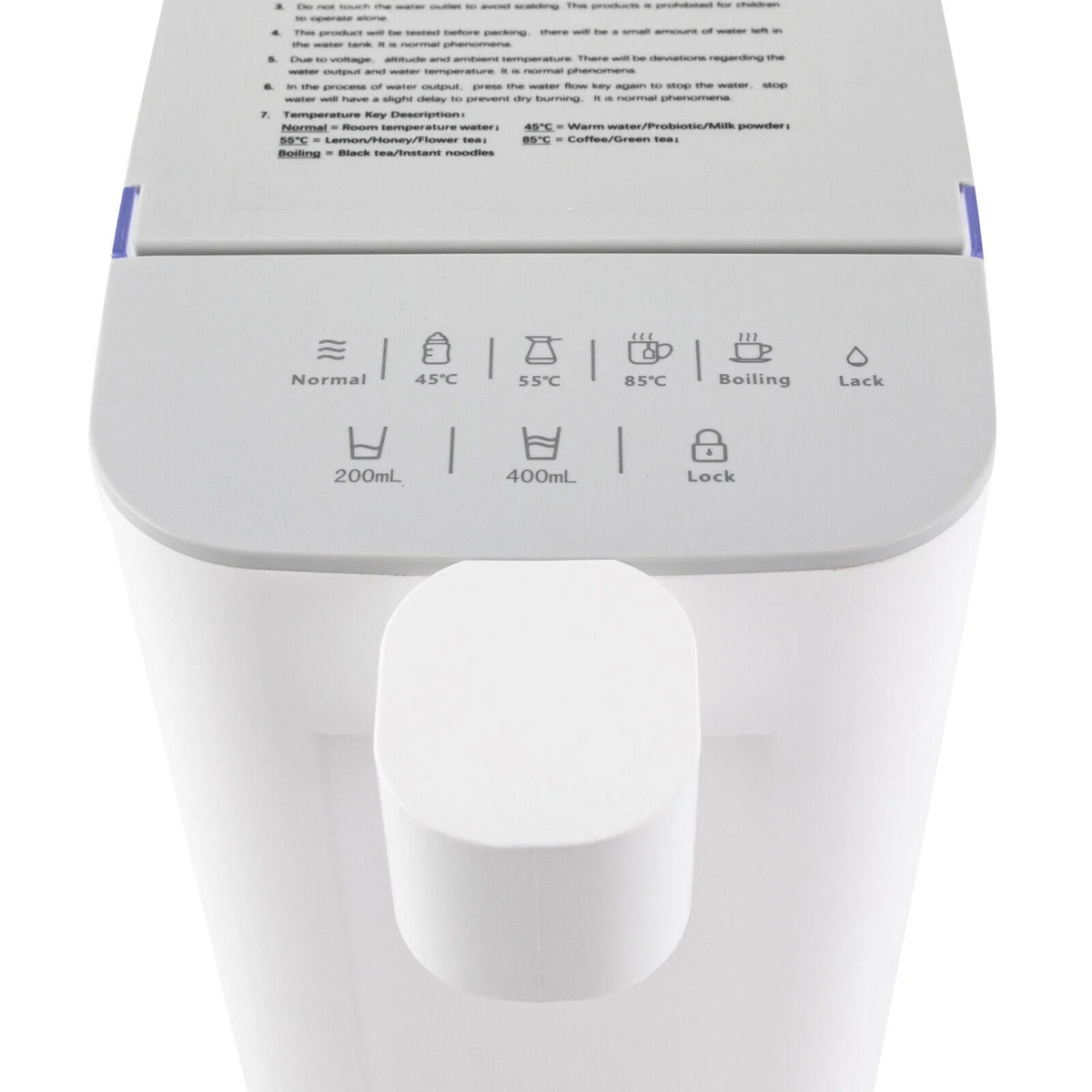 Instant Hot Water Dispenser Countertop Electric Kettle Z6664