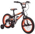16" Kids BMX-Style Bike Black & Orange E9735