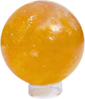 Crystal Gemstone Sphere with Clear Stand 2.9" U5732