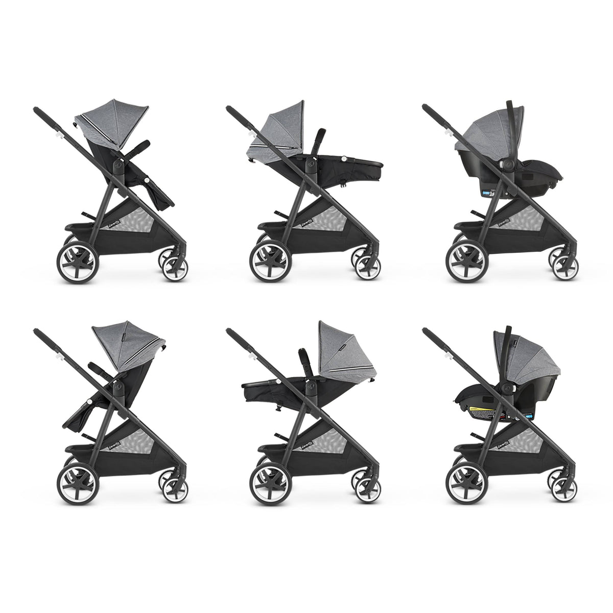 Sapphire Blue Modular Travel System X1335