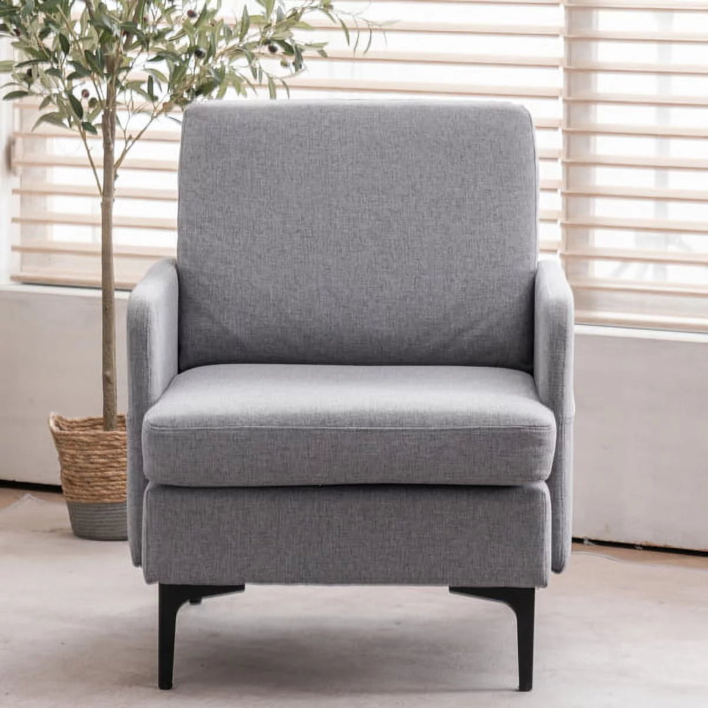 Light Grey Lounge Chair U269