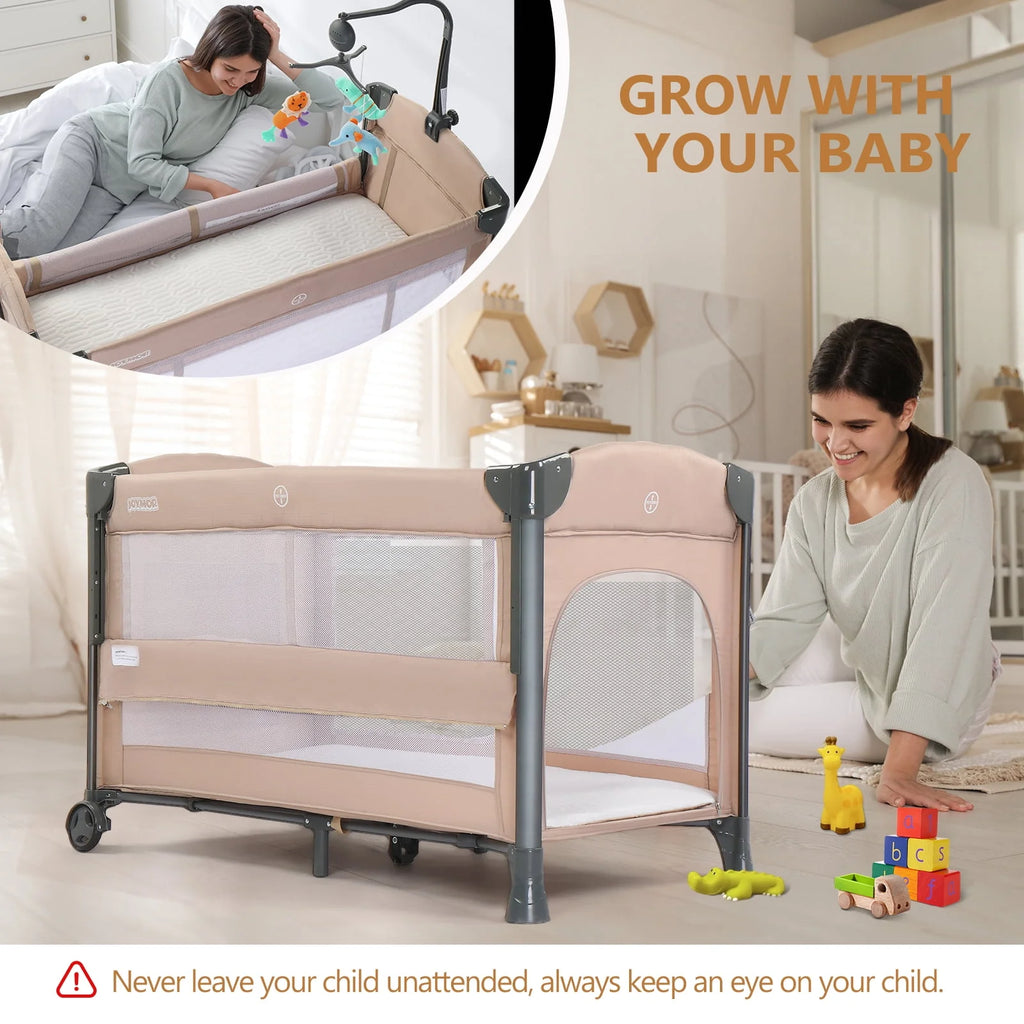 Folding Bedside Bassinet Co-Sleeper J412189