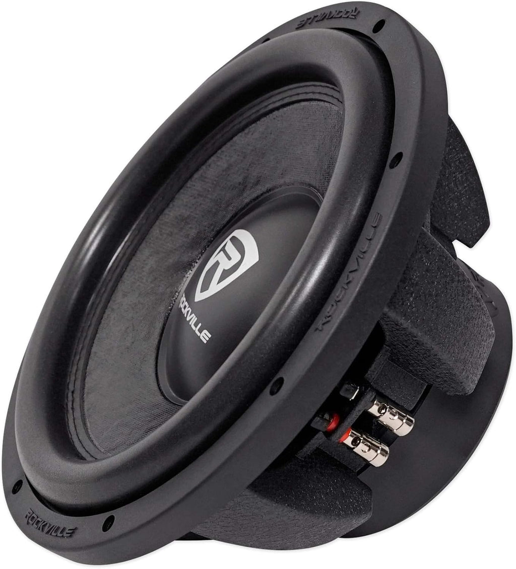 12 Car Audio Subwoofers with Mono Amplifier and Amp Kit I838626