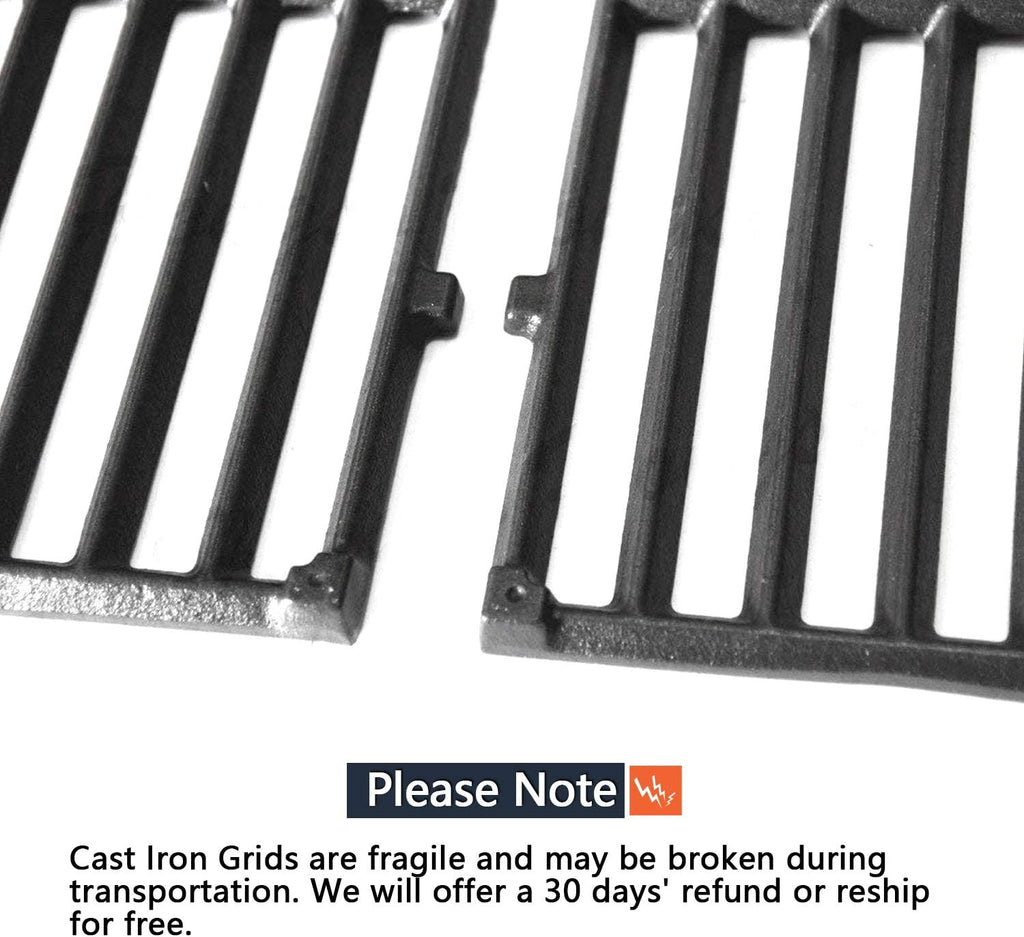 Set of 2 Cast Iron Grill Grates 19.5 inch M138