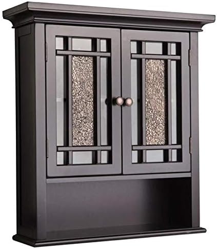 2-Door Wall Cabinet in Dark Espresso Z1770