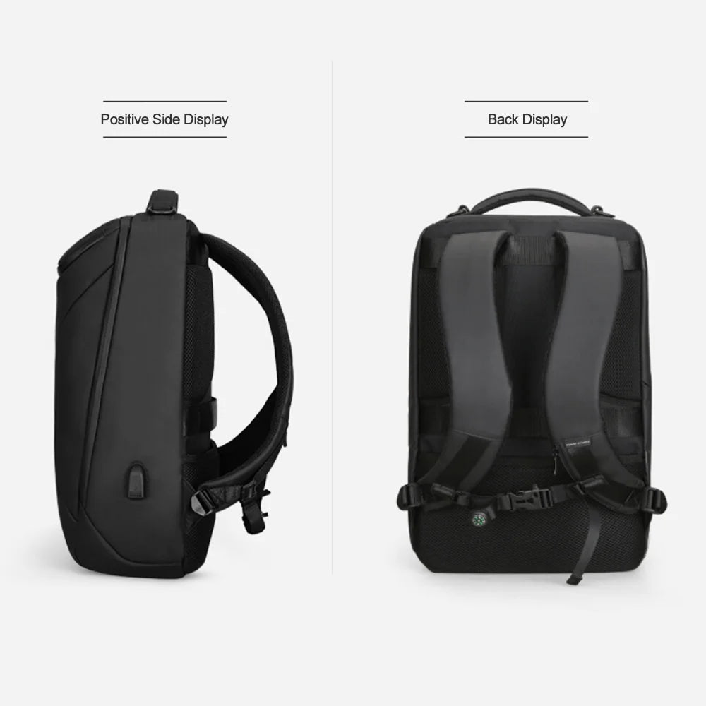 33L Waterproof USB Charging Travel Backpack B5976