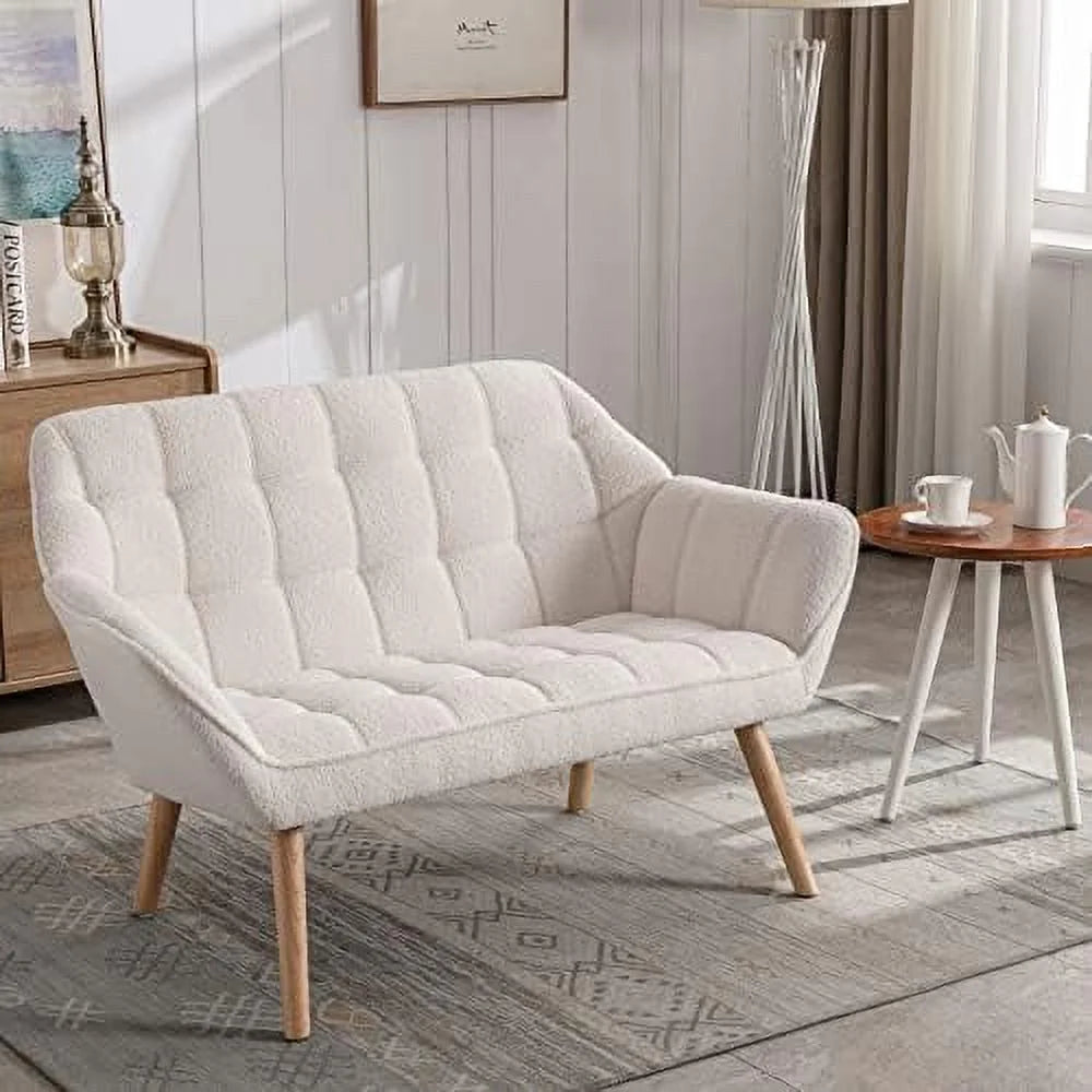 Sherpa Accent Chair with Ottoman Z33162