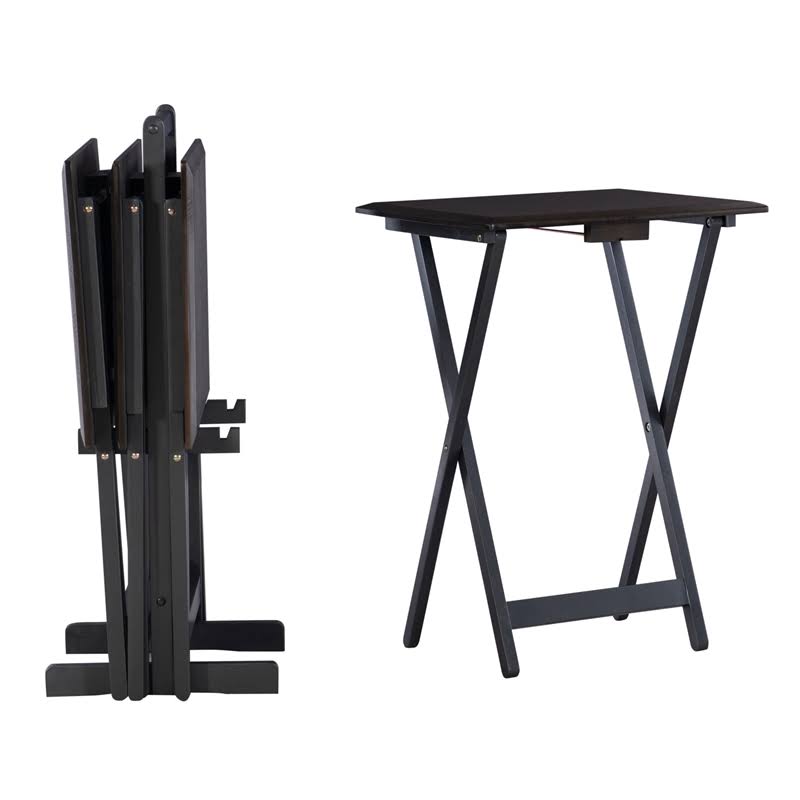 Gray Tray Table Set U530229
