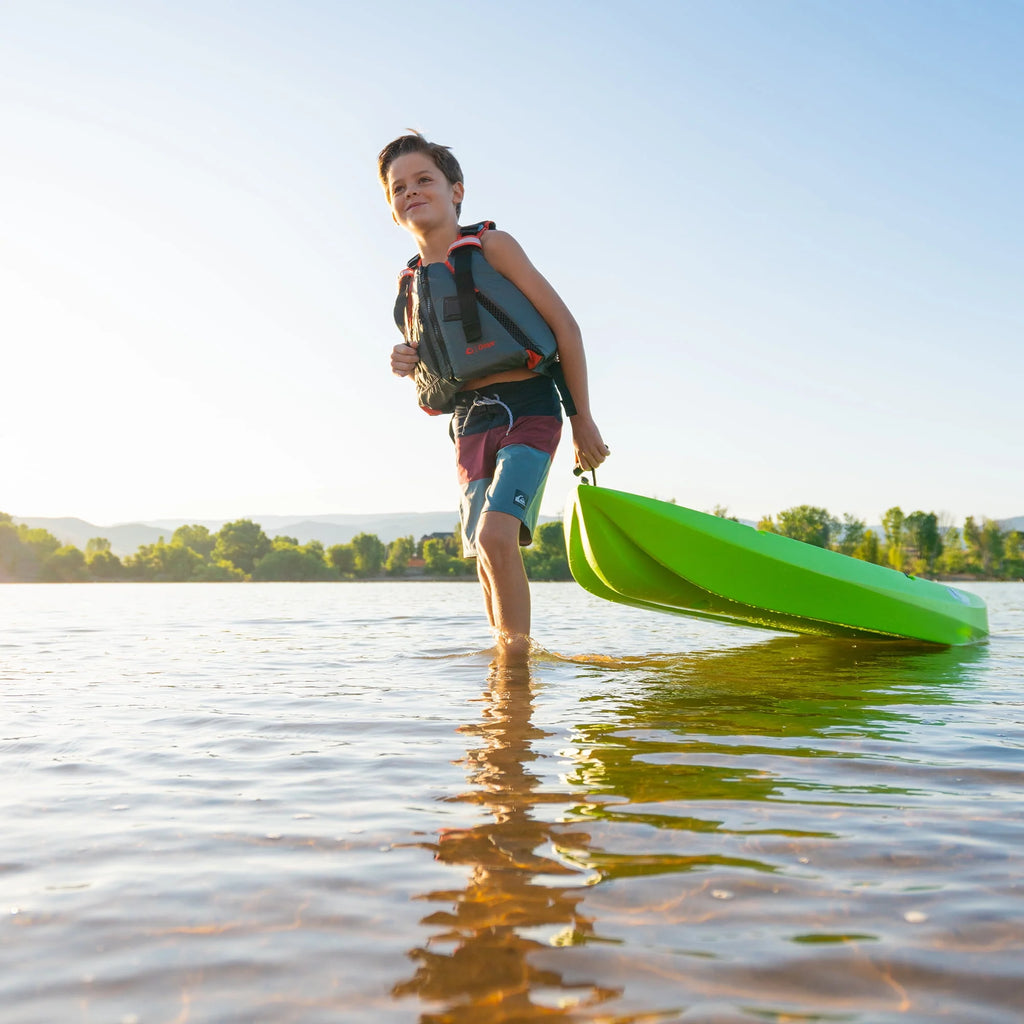 6 ft Youth Kayak Lime Green U4100