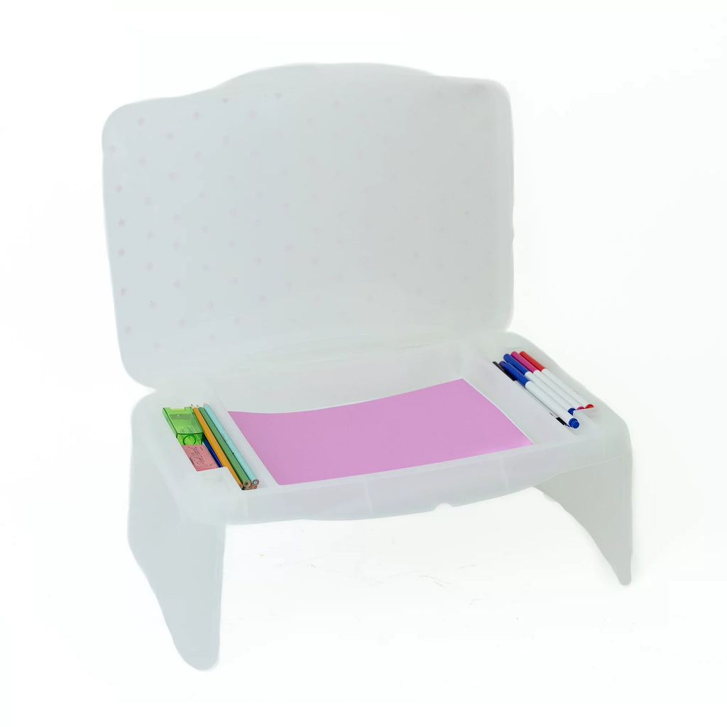 Foldable Lap Desk with Pink Flowers X538820