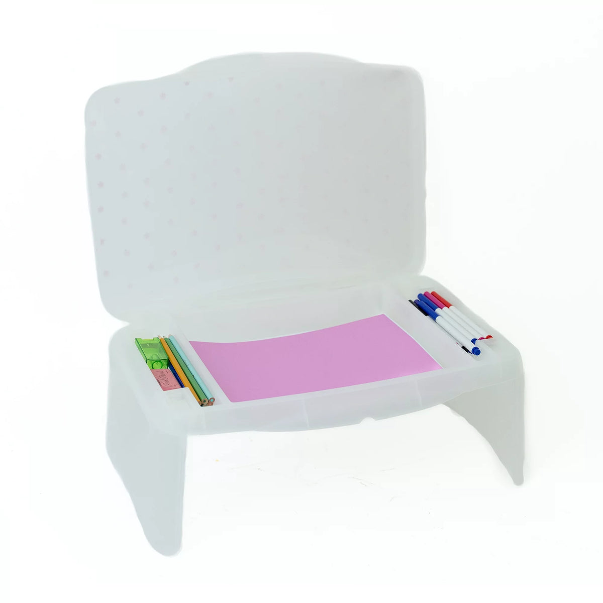 Foldable Lap Desk with Pink Flowers X538820