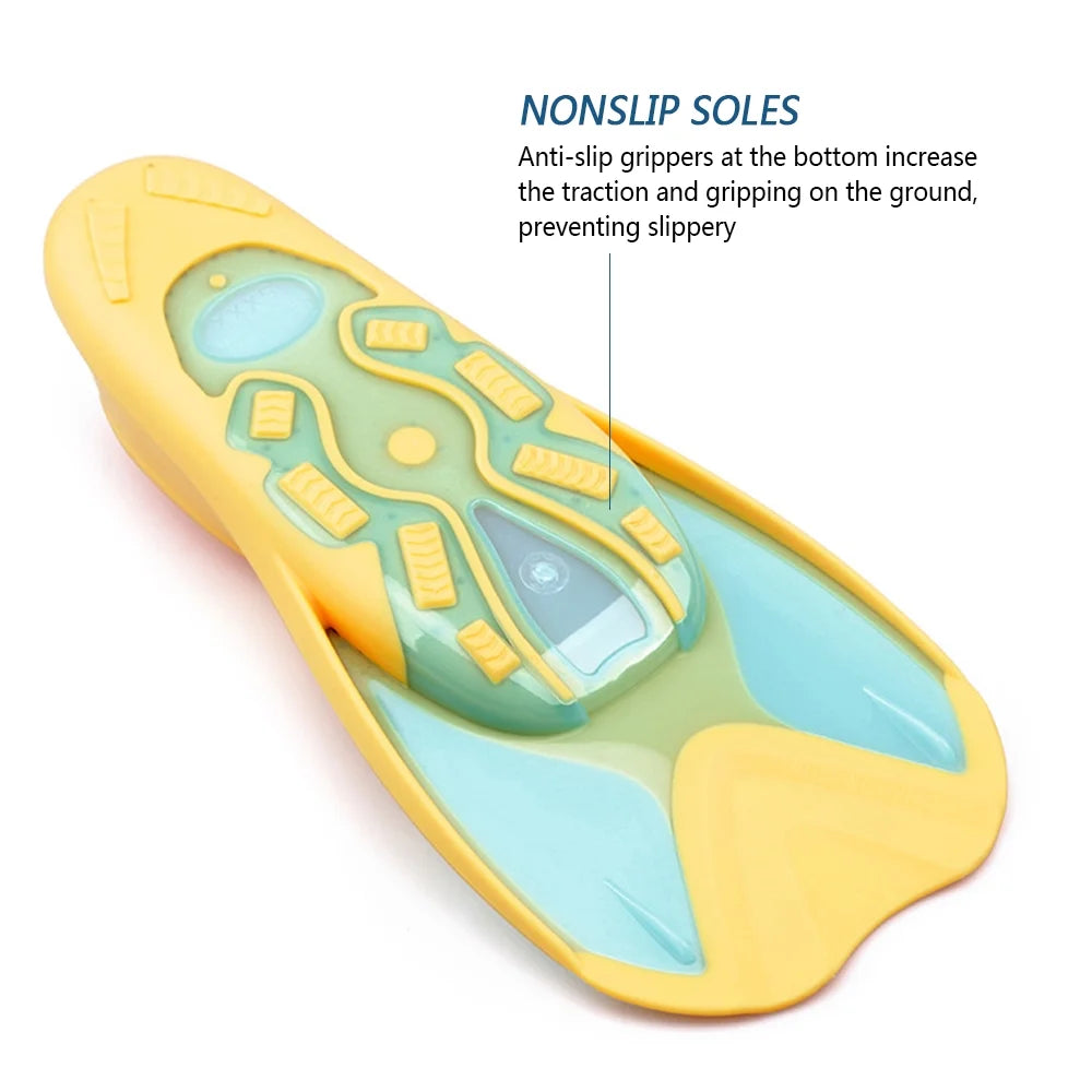 Short Swim Fins for Swimming Snorkeling Training A9279
