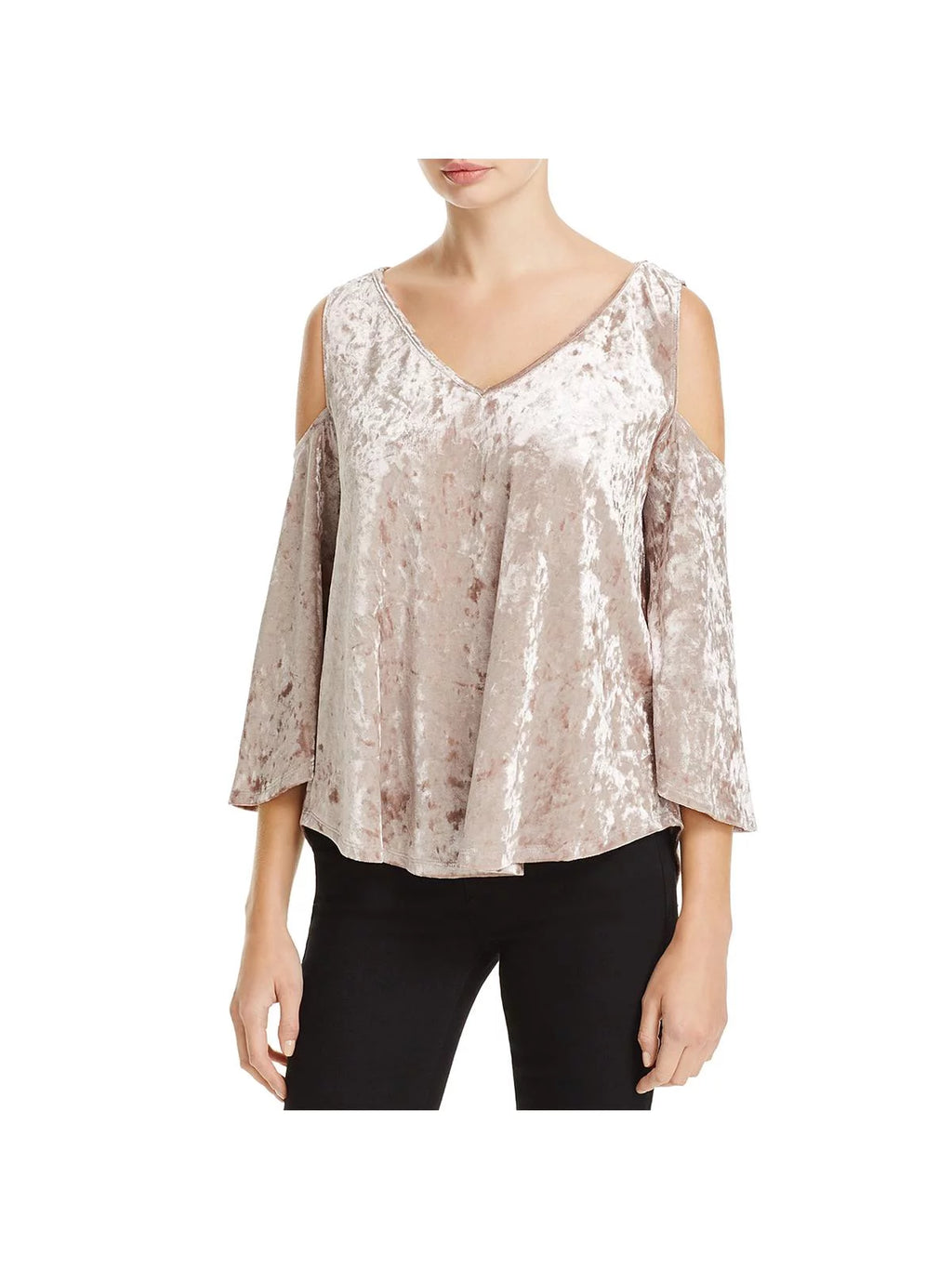 Velvet Pullover Top A2062
