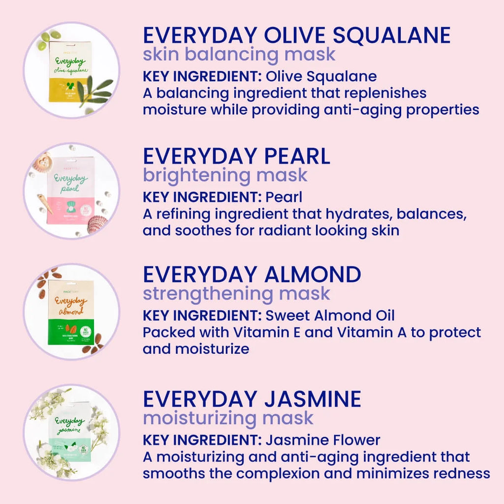 Set of 8 Sheet Masks T775405