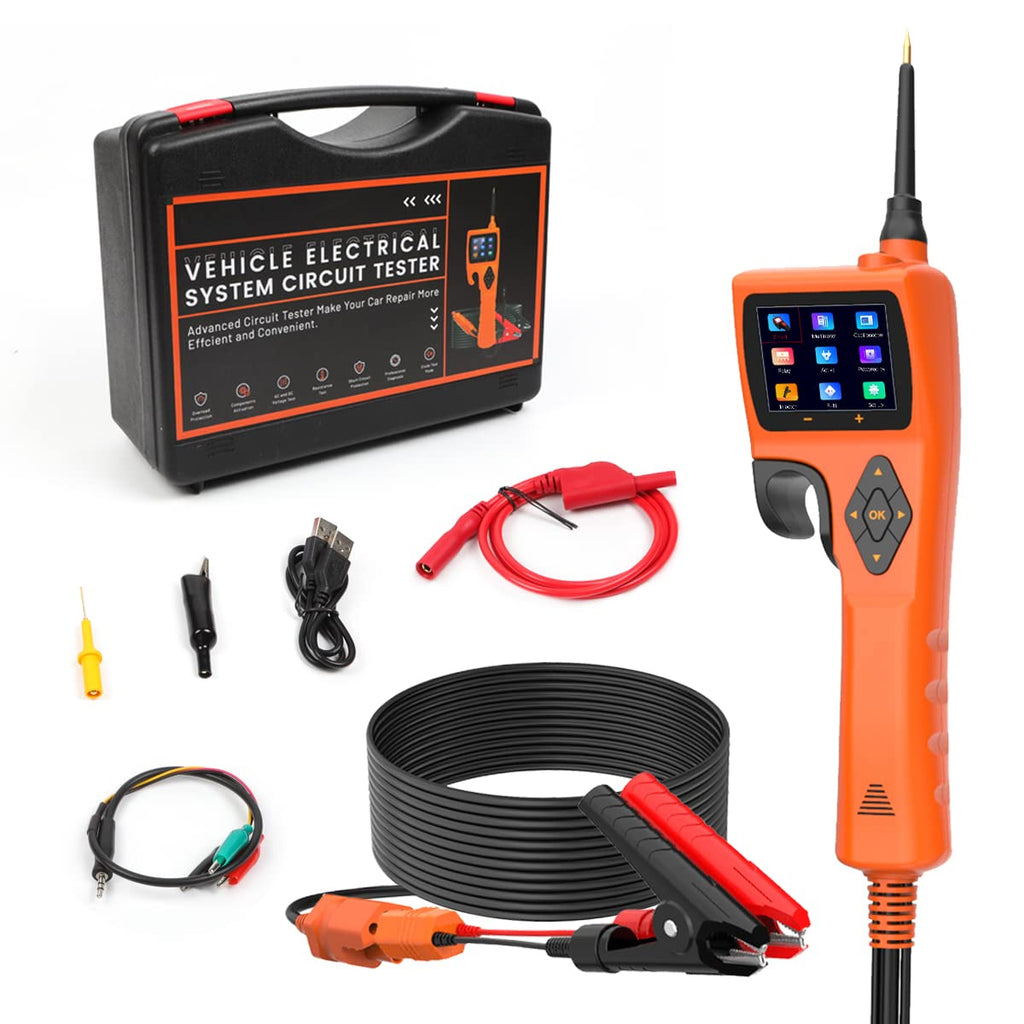 9-30V DC Car Circuit Tester with 20FT Test Cable LED Test Light T98129